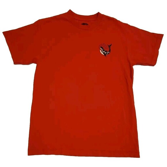 Lurking Class Sketchy Tank Kanji Killer Whale T-shirt Tee Red Black Sz M Tribal - Picture 1 of 5